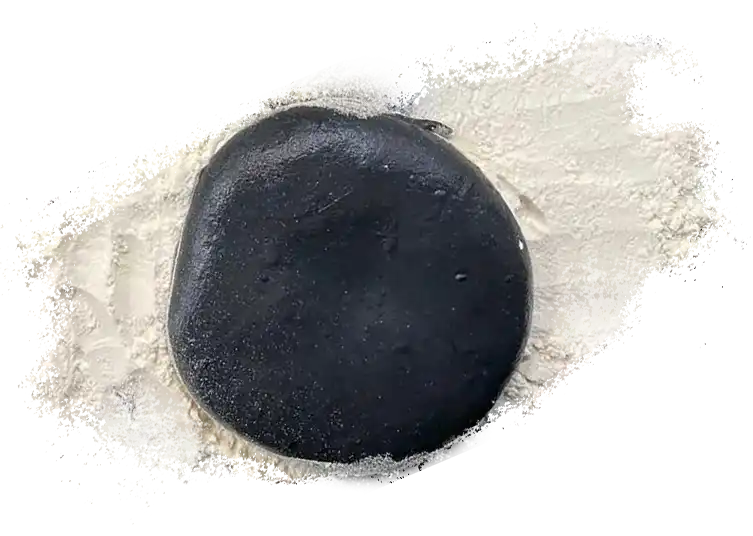 Impasto carbone vegetale